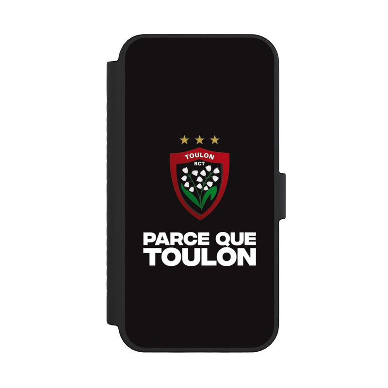 iPhone 16 Pro NIVOflip RC Toulonnais Noir