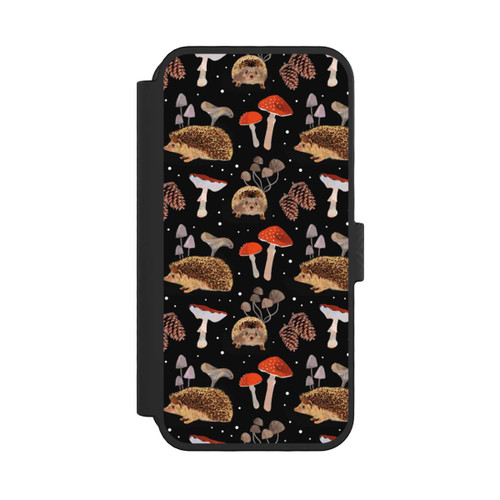 Apple iPhone 16 Pro NIVOflip Hedgehogs and Mushrooms