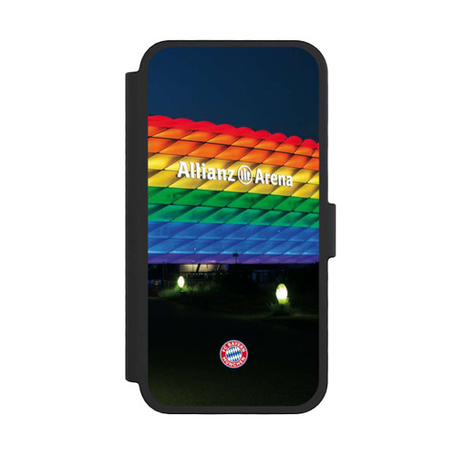 Apple iPhone 16 Pro NIVOflip Allianz Arena Regenbogen