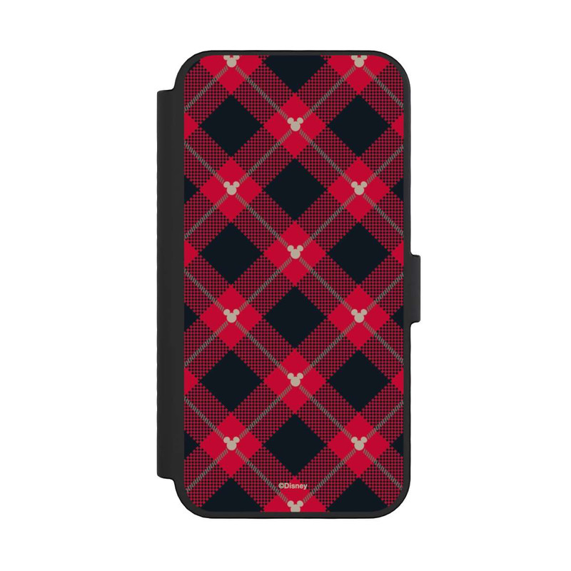 iPhone 16 Pro NIVOflip Mickey Weihnachtsmuster Rot