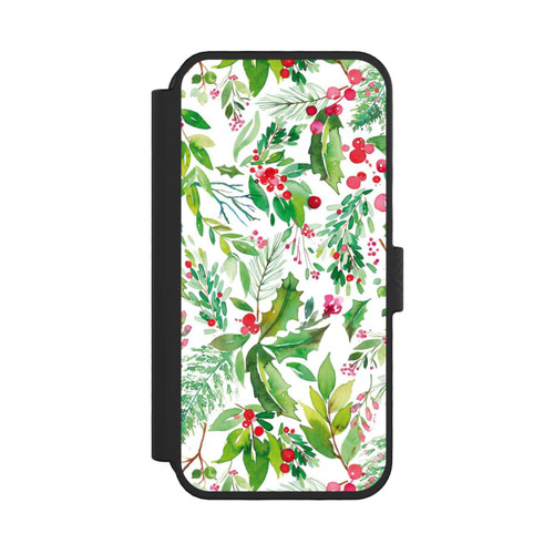 Apple iPhone 16 Pro NIVOflip Christmas Holly Holiday Nature