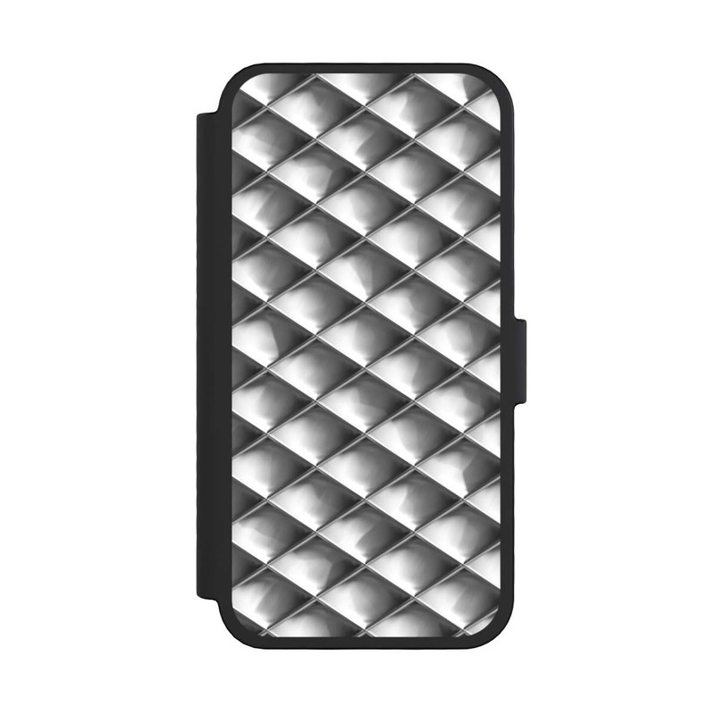 iPhone 16 Pro NIVOflip Carrés argentés Glamour