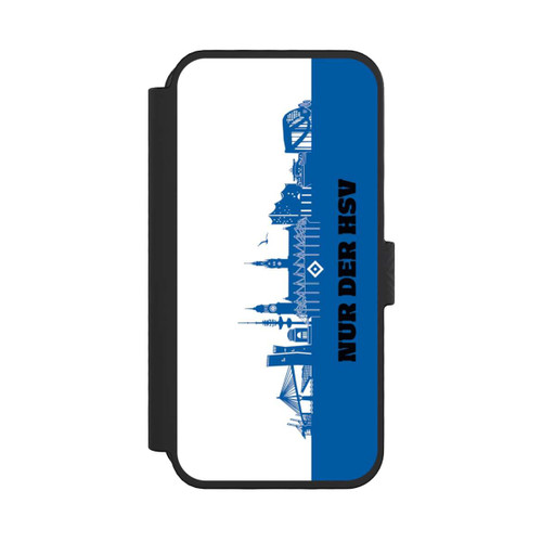 Apple iPhone 16 Pro NIVOflip HSV Skyline Blau Weiß