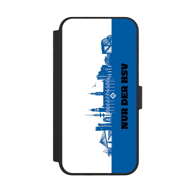 iPhone 16 Pro NIVOflip HSV Skyline Blau Weiß