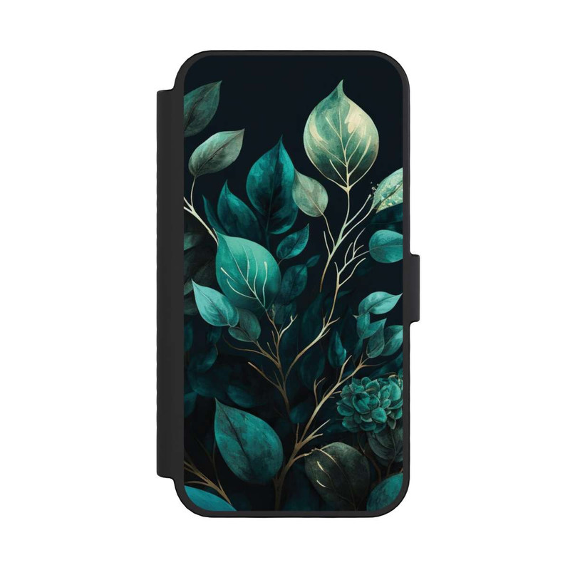 iPhone 16 Pro NIVOflip Eucalyptus Fond Sombre