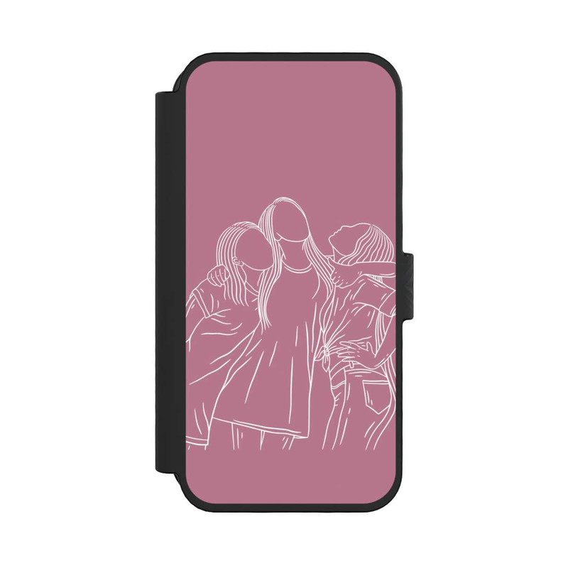 iPhone 16 Pro NIVOflip Freundinnen Line Art