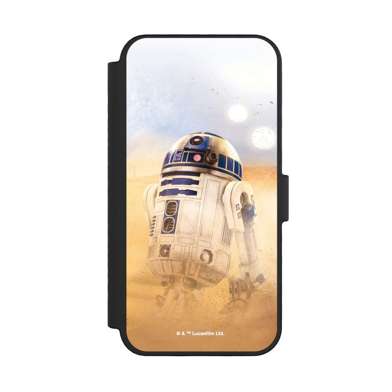 iPhone 16 Pro NIVOflip R2D2 in der Wüste