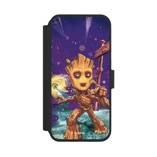 Apple iPhone 16 Pro NIVOflip Baby Groot Galaxy Touch