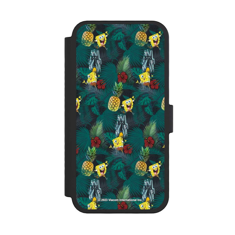 iPhone 16 Pro NIVOflip Spongebob Ananas-Muster