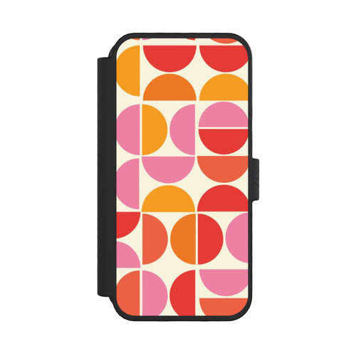 Apple iPhone 16 Pro NIVOflip Retro Trend Pattern Orange