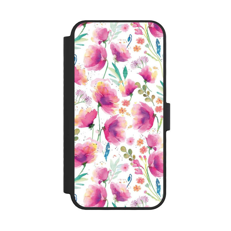 iPhone 16 Pro NIVOflip Watercolor Abstract Poppies