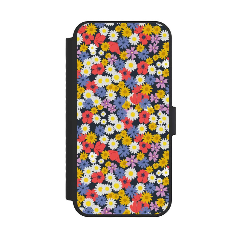 iPhone 16 Pro NIVOflip Motif de fleurs sauvages
