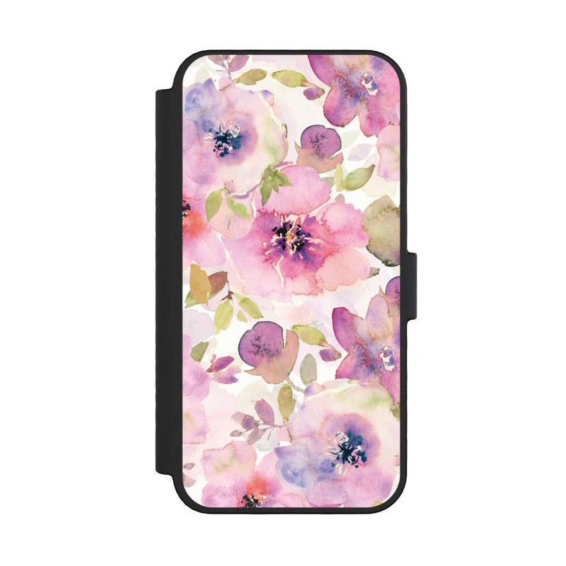 iPhone 16 Pro NIVOflip Papier Peint Fleurs Roses
