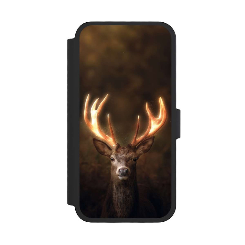 iPhone 16 Pro NIVOflip Bois de cerf dorés