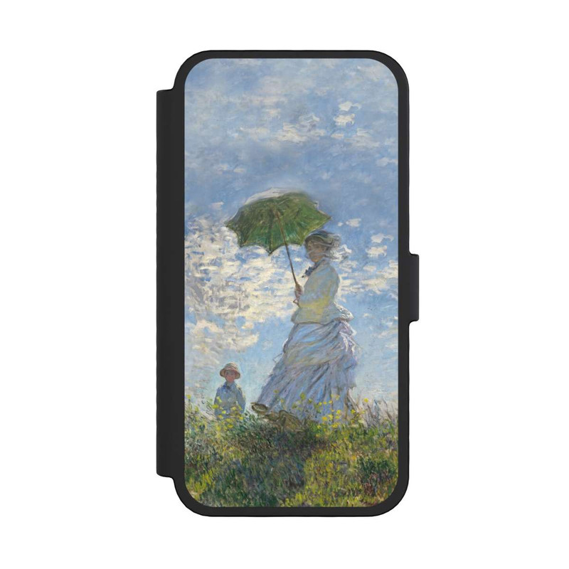 iPhone 16 Pro NIVOflip Frau mit Sonnenschirm - Monet