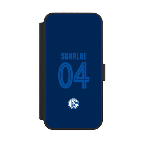 Apple iPhone 16 Pro NIVOflip Schalke 04 Dunkelblau