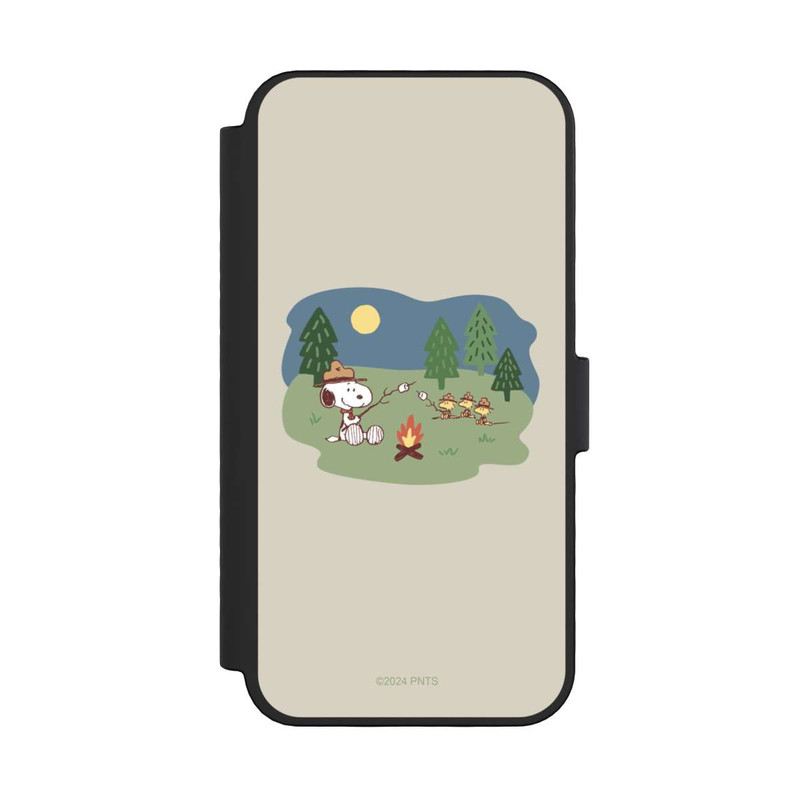 iPhone 16 Pro NIVOflip Snoopy Lagerfeuer