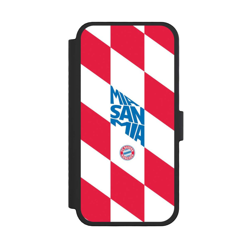 iPhone 16 Pro NIVOflip FCB Mia San Mia Rauten