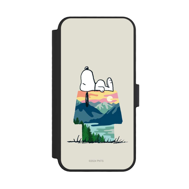 iPhone 16 Pro NIVOflip Snoopy Camping Hütte