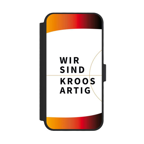 Apple iPhone 16 Pro NIVOflip Wir sind Kroosartig