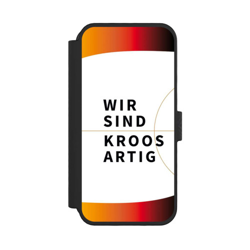 Apple iPhone 16 Pro NIVOflip Wir sind Kroosartig