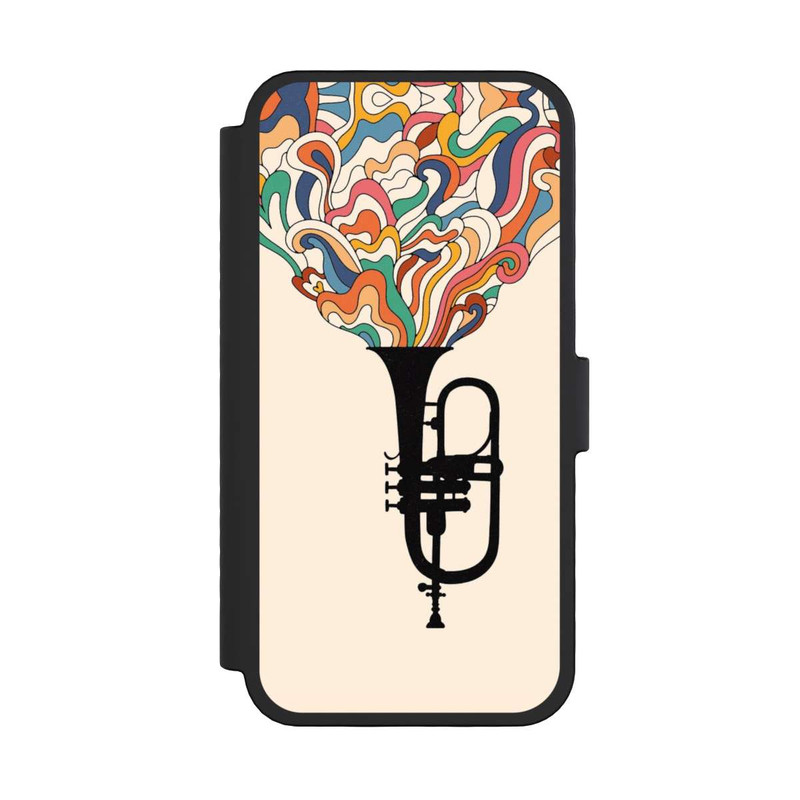 iPhone 16 Pro NIVOflip Flügelhorn Jazz bunt