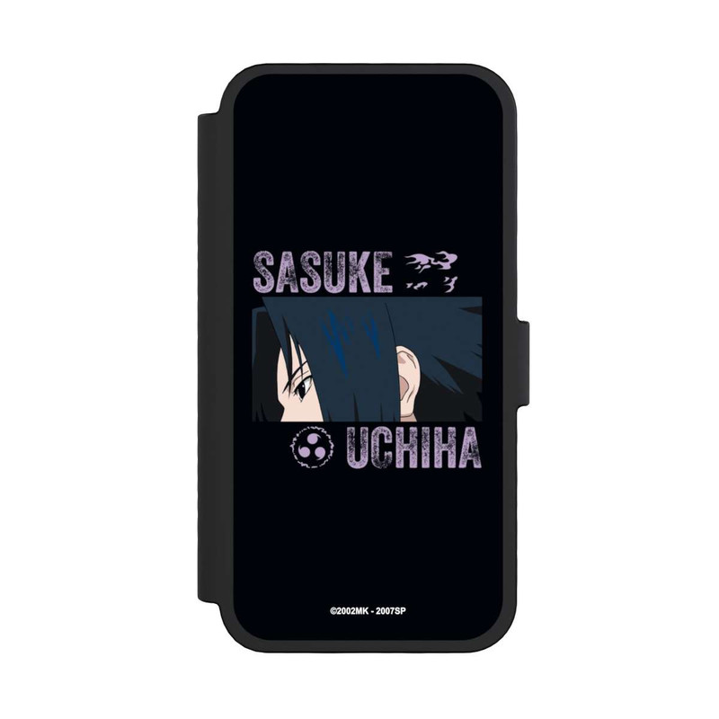 iPhone 16 Pro NIVOflip Sasuke Uchiha Gros plan