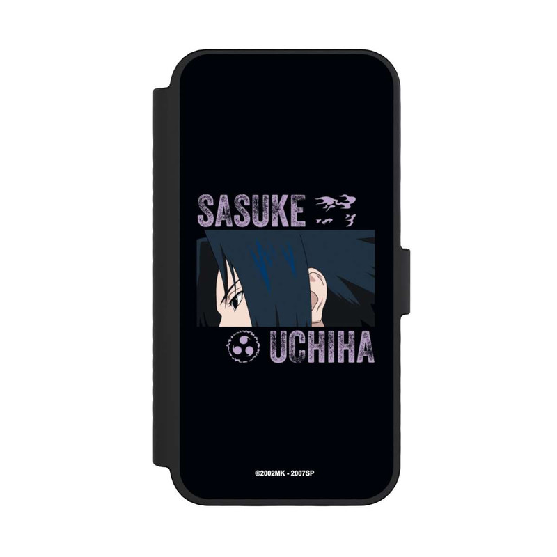 iPhone 16 Pro NIVOflip Sasuke Uchiha Gros plan