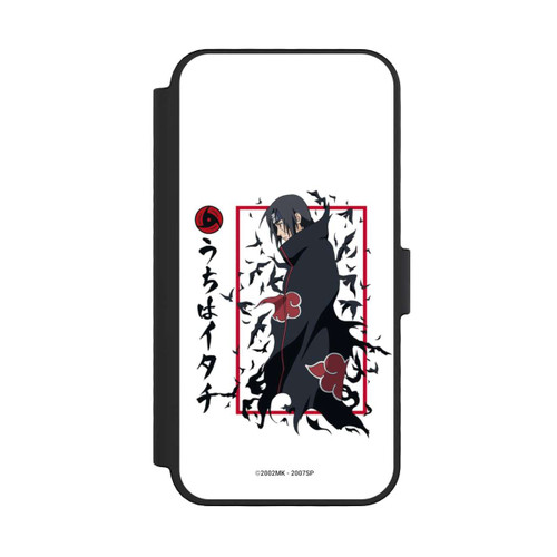 Apple iPhone 16 Pro NIVOflip Itachi Krähen Weiß