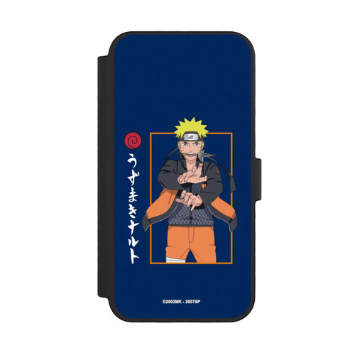 Apple iPhone 16 Pro NIVOflip Naruto Kampfposition Blau