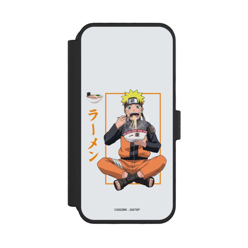 Apple iPhone 16 Pro NIVOflip Naruto Nudelsuppe Grauer Hintergrund