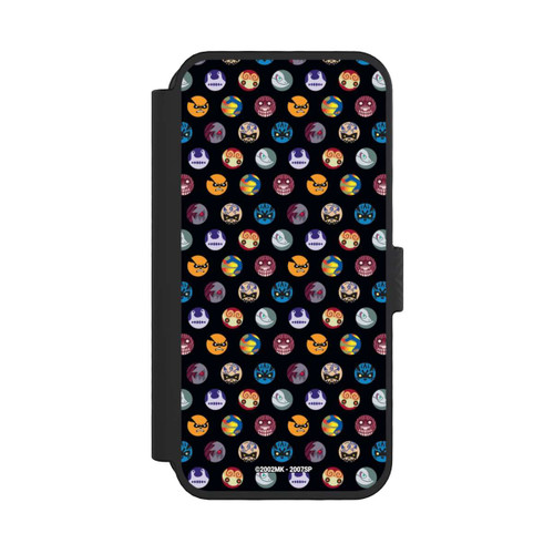 Apple iPhone 16 Pro NIVOflip Bijuu Muster Schwarz