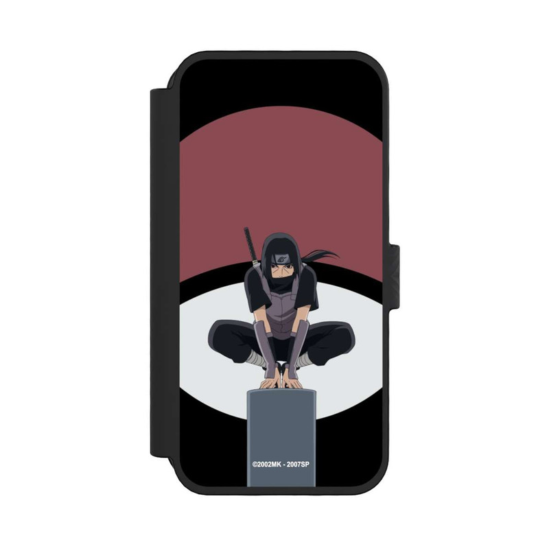 iPhone 16 Pro NIVOflip Itachi Uchiha Symbol schwarz
