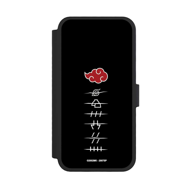 iPhone 16 Pro NIVOflip Symboles des membres de l'Akatsuki noirs