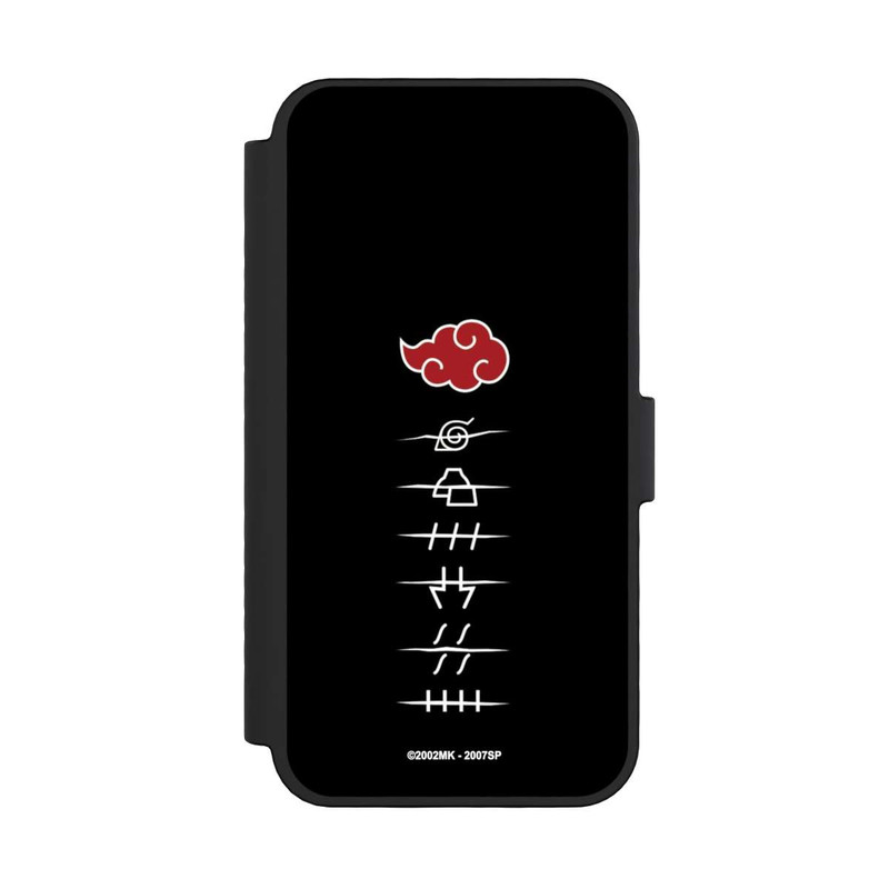 iPhone 16 Pro NIVOflip Symboles des membres de l'Akatsuki noirs