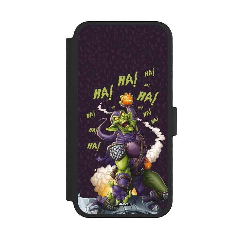 iPhone 16 Pro NIVOflip Grüner Kobold Kürbis