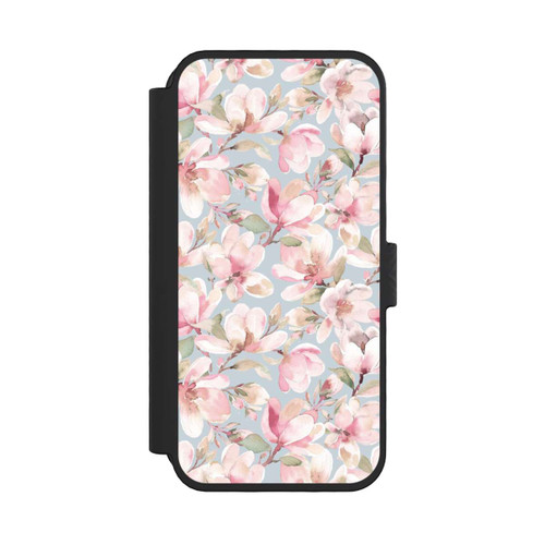 Apple iPhone 16 Pro NIVOflip Magnolien Flowers Pastel Pink