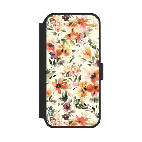 Apple iPhone 16 Pro NIVOflip Summer Artistic Flowers Ivory