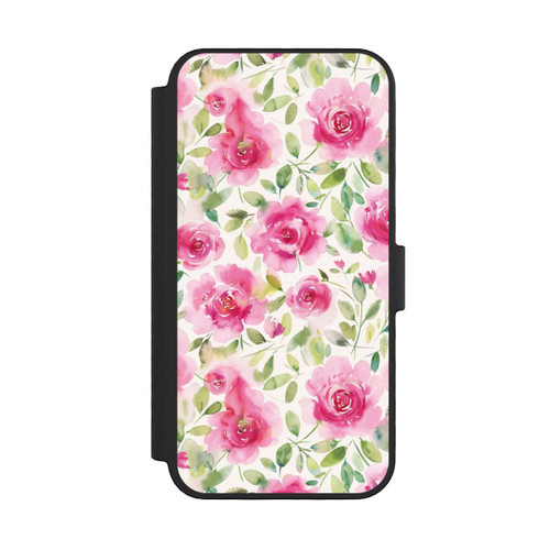 Apple iPhone 16 Pro NIVOflip Aquarell Frische Rosen