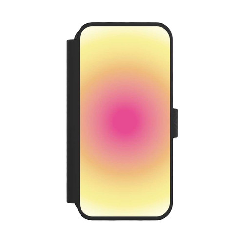 Apple iPhone 16 Pro NIVOflip Aura yellow pink circle