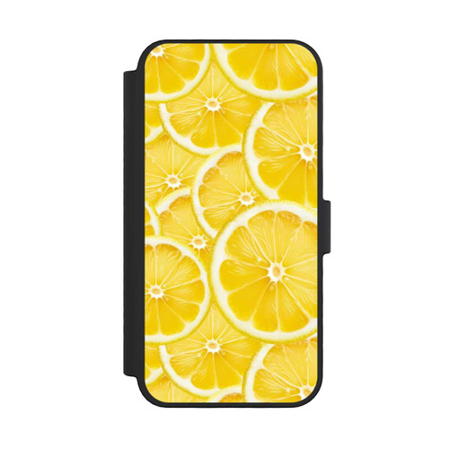 Apple iPhone 16 Pro NIVOflip Zitrone Muster