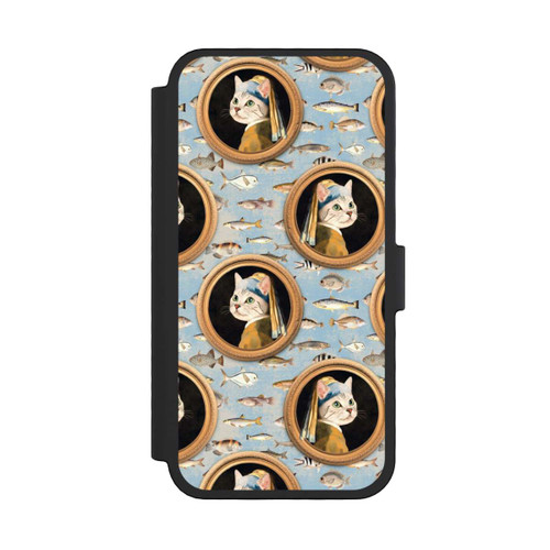 Apple iPhone 16 Pro NIVOflip Katzen Muster
