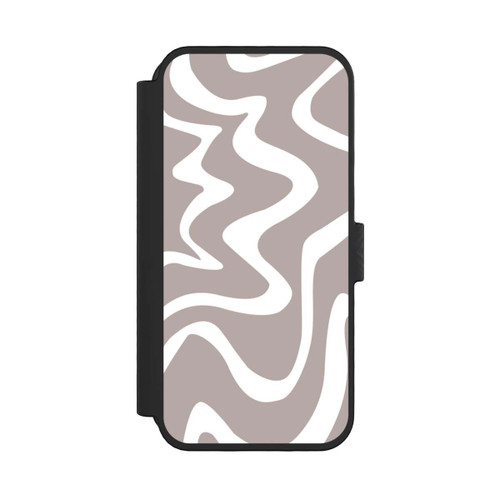 Apple iPhone 16 Pro NIVOflip Trendy Linien Wellig