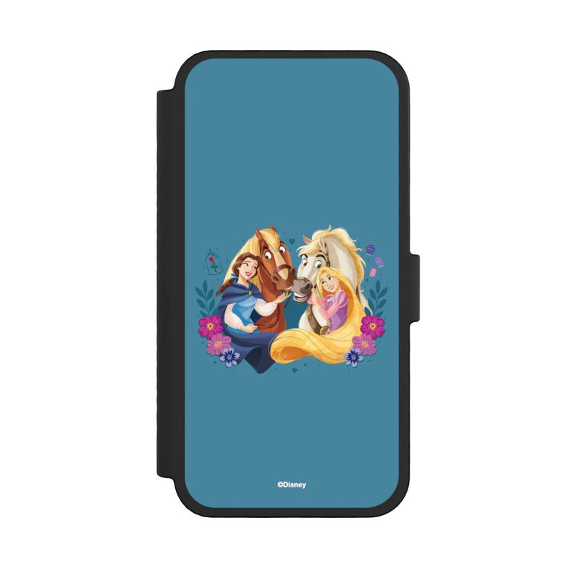 iPhone 16 Pro NIVOflip Disney Prinzessinnen Belle and Rapunzel mit Pferden