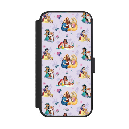 Apple iPhone 16 Pro NIVOflip Princess Floral Pattern Purple