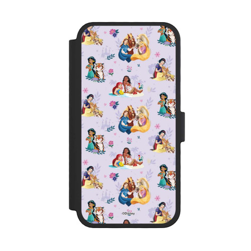 Apple iPhone 16 Pro NIVOflip Princess Floral Pattern Purple