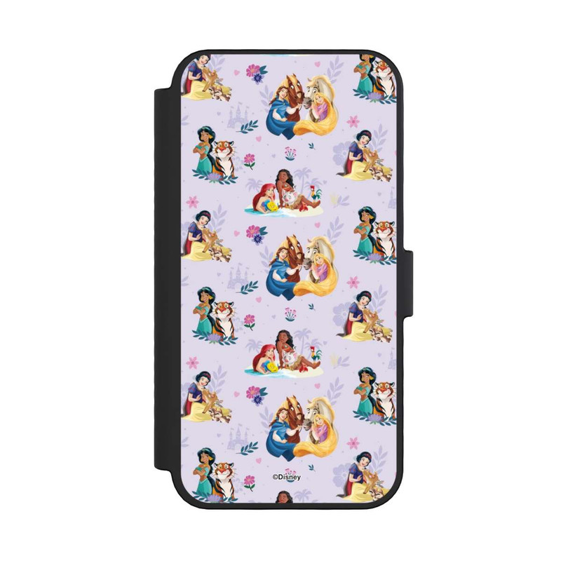 iPhone 16 Pro NIVOflip Princess Floral Pattern Purple
