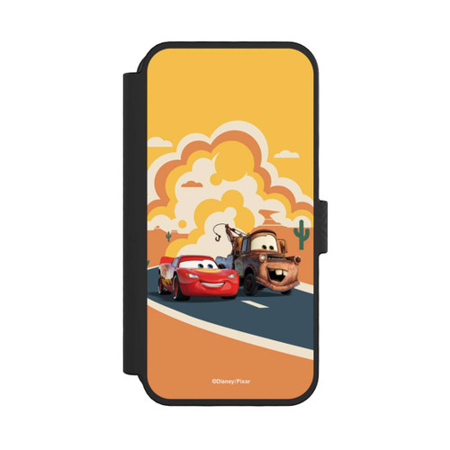 Apple iPhone 16 Pro NIVOflip Disney Cars Lightning McQueen Und Hook on the Road