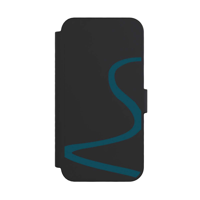 iPhone 16 Pro NIVOflip Blue Line Transparent