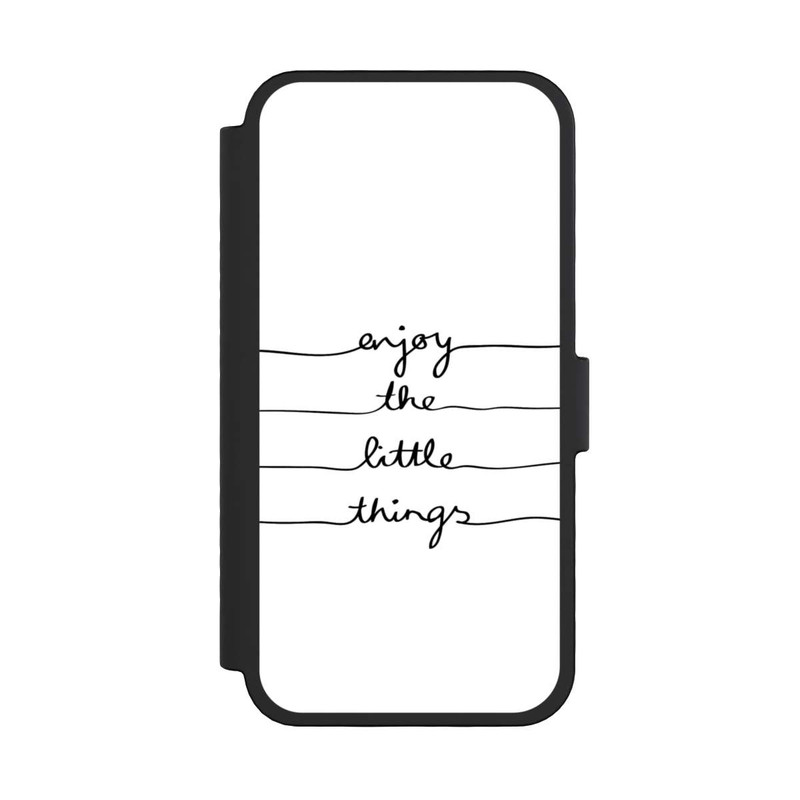iPhone 16 Pro NIVOflip Enjoy The Little Things White